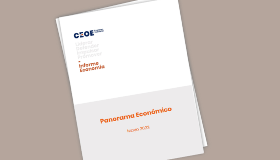 CEOE ha publicado el informe sobre el panorama económico correspondiente a mayo de 2023