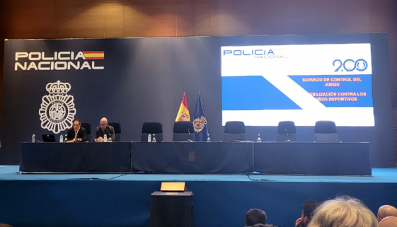 Jornadas Manipulación Deportiva de la Policía Nacional e IntegriSport 3.0