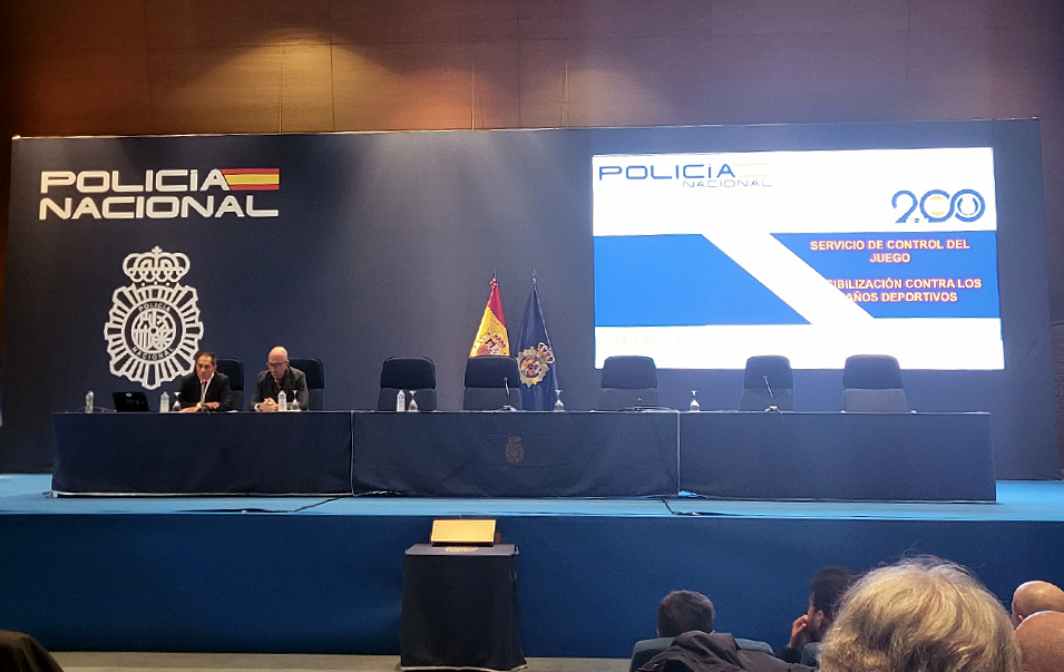 Jornadas Manipulación Deportiva de la Policía Nacional e IntegriSport 3.0